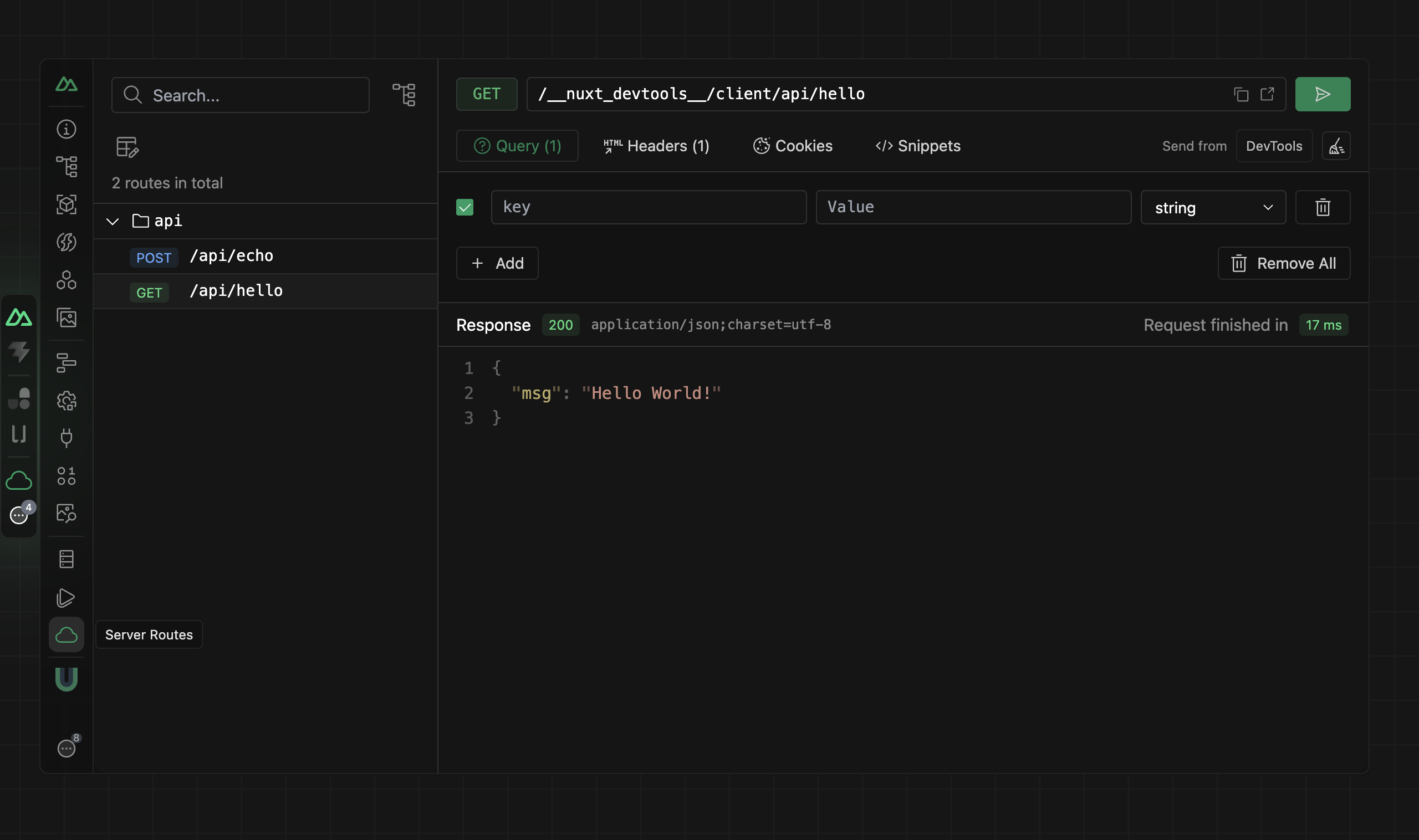 Nuxt DevTools v4