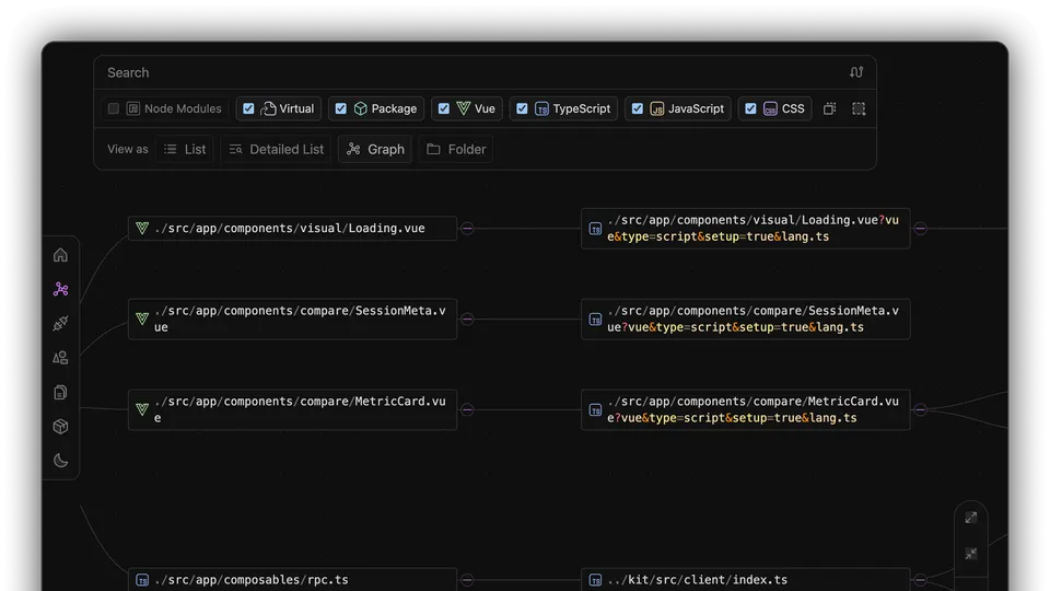 Vite DevTools screenshot